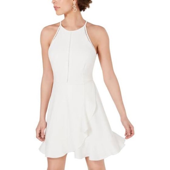 Speechless Dresses & Skirts - Pure White Mini Dress